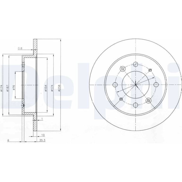 Bremsscheibe BG4017