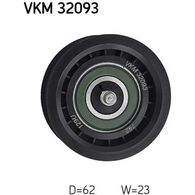Umlenk-/Führungsrolle, Keilrippenriemen VKM 32093 Umlenk-/Führungsrolle, Keilrippenriemen VKM 32093