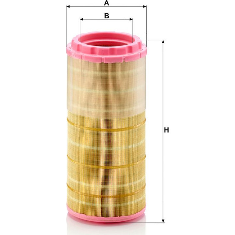 MANN-FILTER C 16 100 Sekundärluftfilter