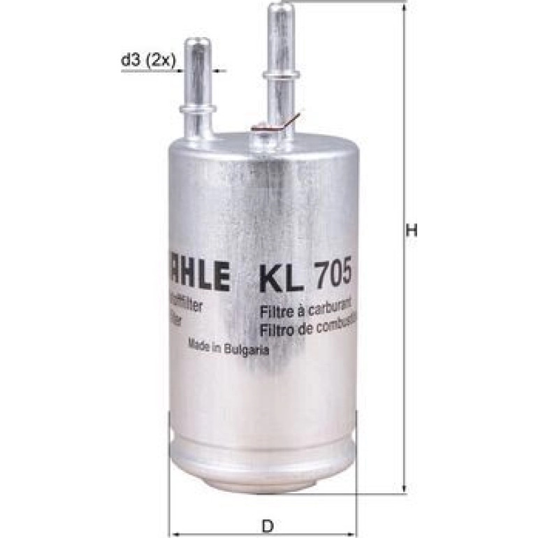 Kraftstofffilter KL 705 Kraftstofffilter KL 705