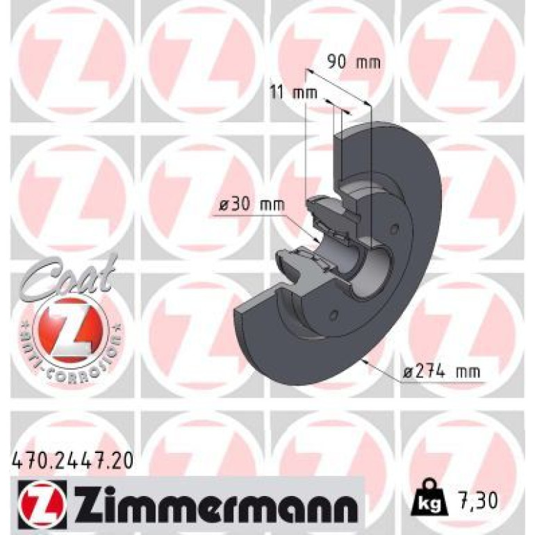 Bremsscheibe 470.2447.20