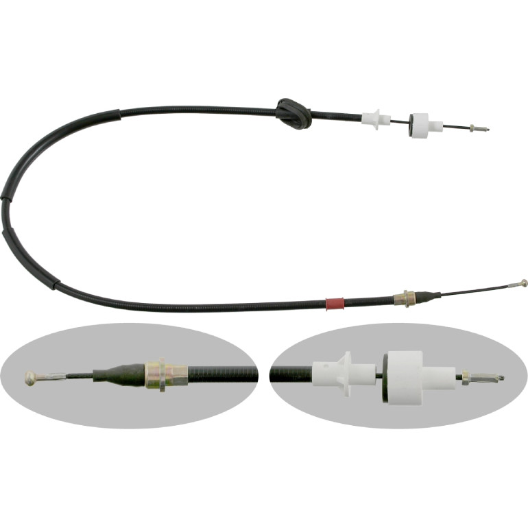 FEBI BILSTEIN 06236 Seilzug, Kupplungsbetätigung FEBI BILSTEIN 06236 Seilzug, Kupplungsbetätigung