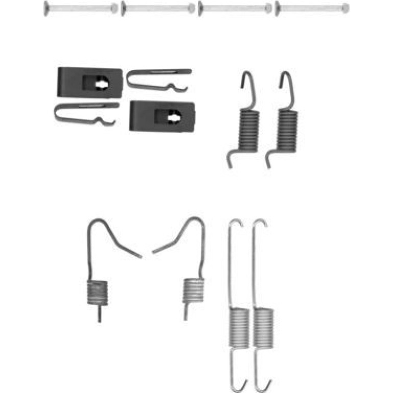 Zubehörsatz, Feststellbremsbacken 8DZ 355 202-061 Zubehörsatz, Feststellbremsbacken 8DZ 355 202-061