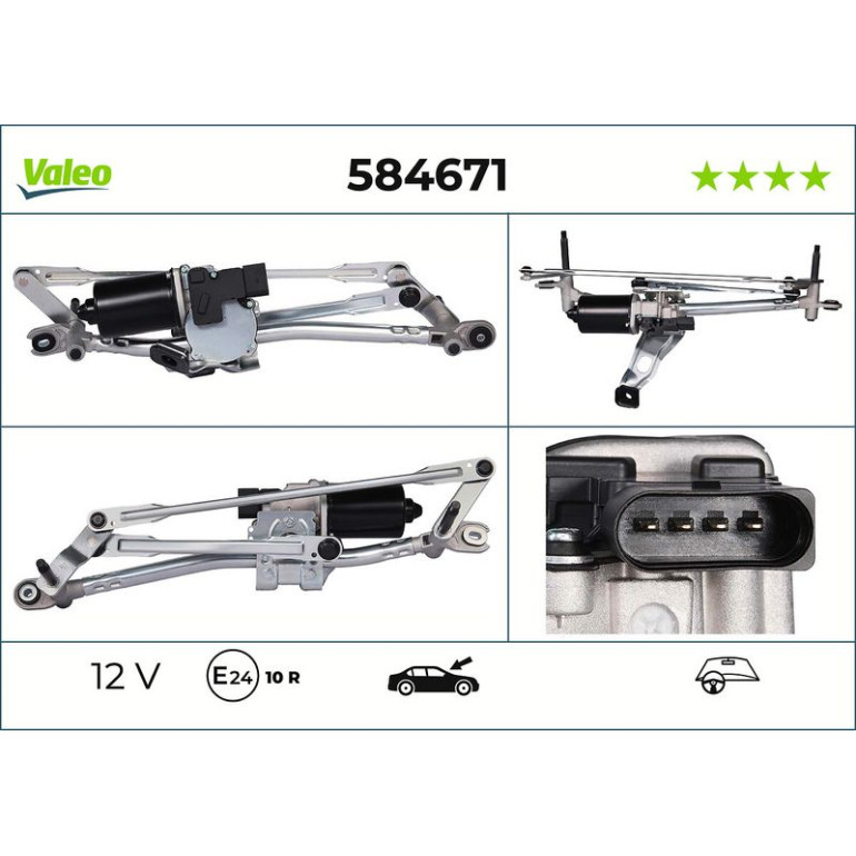 Wischermotor 584671 Wischermotor 584671