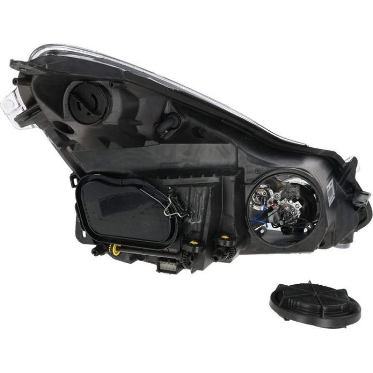 VALEO 043383 Hauptscheinwerfer für OPEL Corsa D Schrägheck (S07) links, H7, H1, W5W, PY21W, ORIGINAL TEIL, mit Stellmotor