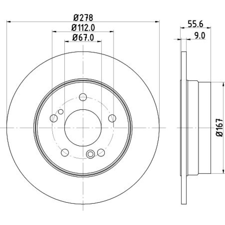 Bremsscheibe 8DD 355 127-011