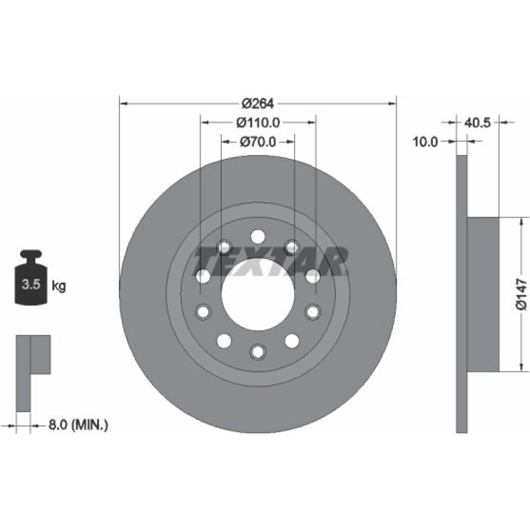 Bremsscheibe 92230203