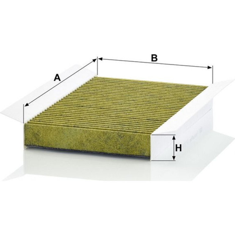 MANN-FILTER FP 2747 Innenraumfilter FreciousPlus Aktivkohlefilter mit Polyphenol, antibakteriell, Feinstaubfilter (PM 2.5) MANN-FILTER FP 2747 Innenraumfilter FreciousPlus Aktivkohlefilter mit Polyphenol, antibakteriell, Feinstaubfilter (PM 2.5)