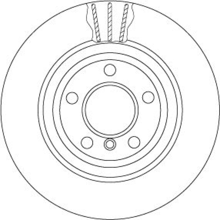 Bremsscheibe DF6617S Bremsscheibe DF6617S