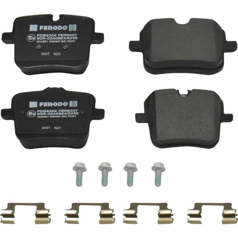Bremsbelagsatz, Scheibenbremse FDB5302 Bremsbelagsatz, Scheibenbremse FDB5302