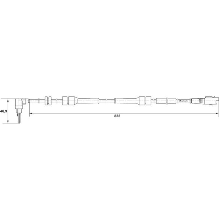 Sensor, Raddrehzahl 0 265 007 084 Sensor, Raddrehzahl 0 265 007 084