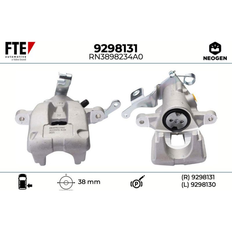 Bremssattel 9298131 Bremssattel 9298131