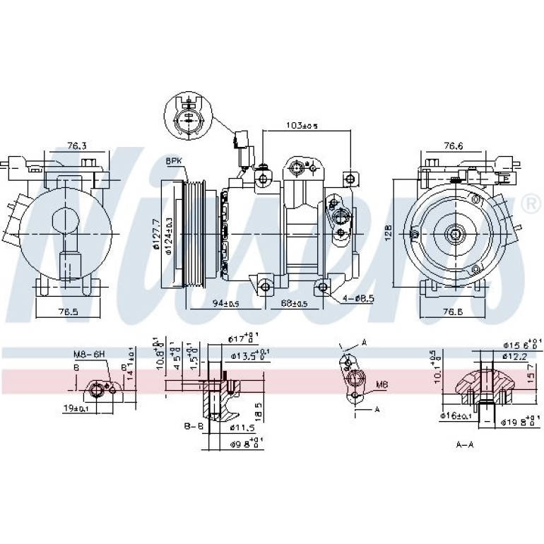 Kompressor, Klimaanlage 890621 Kompressor, Klimaanlage 890621