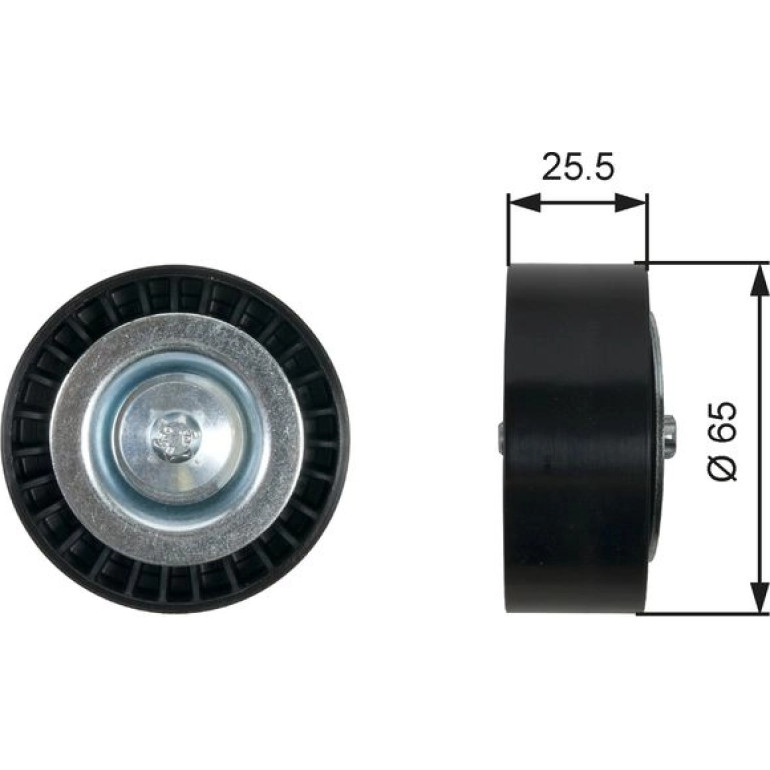 Umlenk-/Führungsrolle, Keilrippenriemen T36454 Umlenk-/Führungsrolle, Keilrippenriemen T36454
