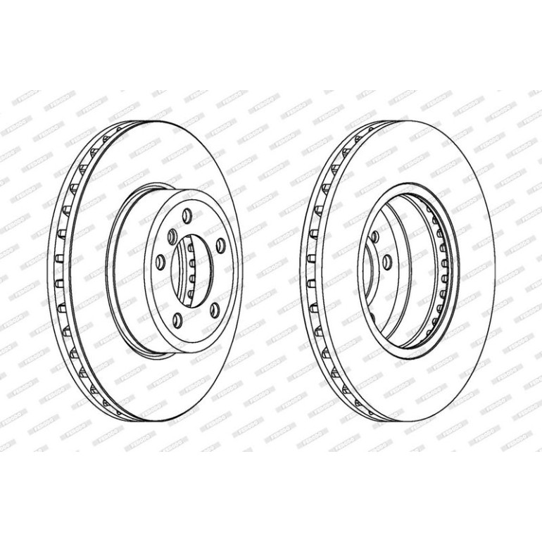 Bremsscheibe DDF1242C-1