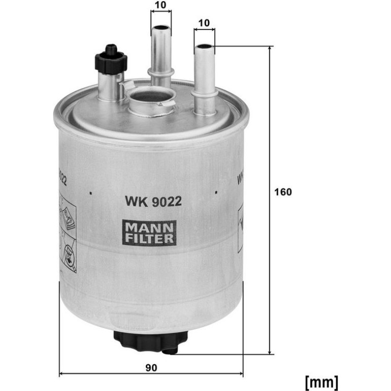 Kraftstofffilter WK 9022 Kraftstofffilter WK 9022