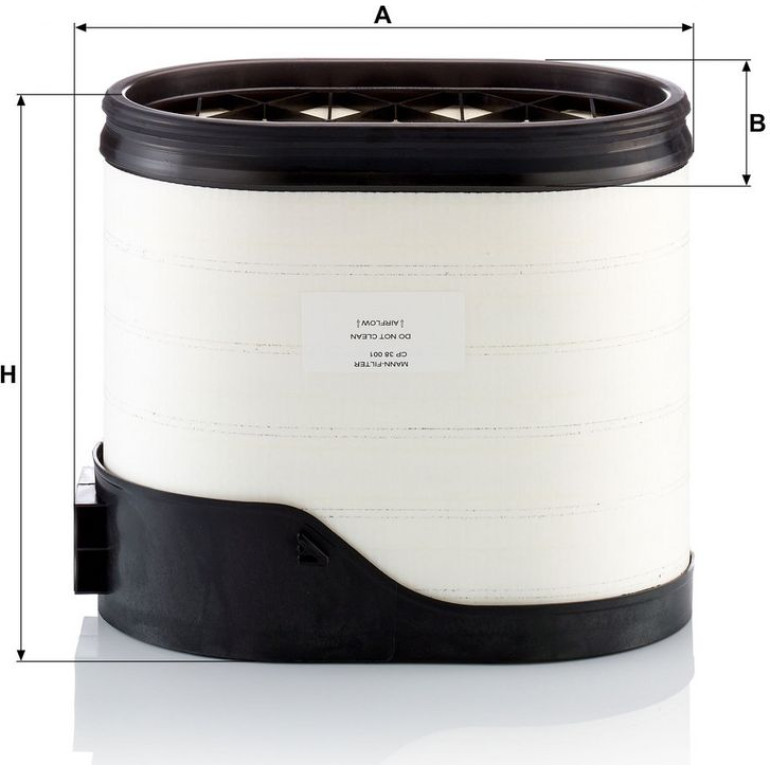 MANN-FILTER CP 38 001 Luftfilter