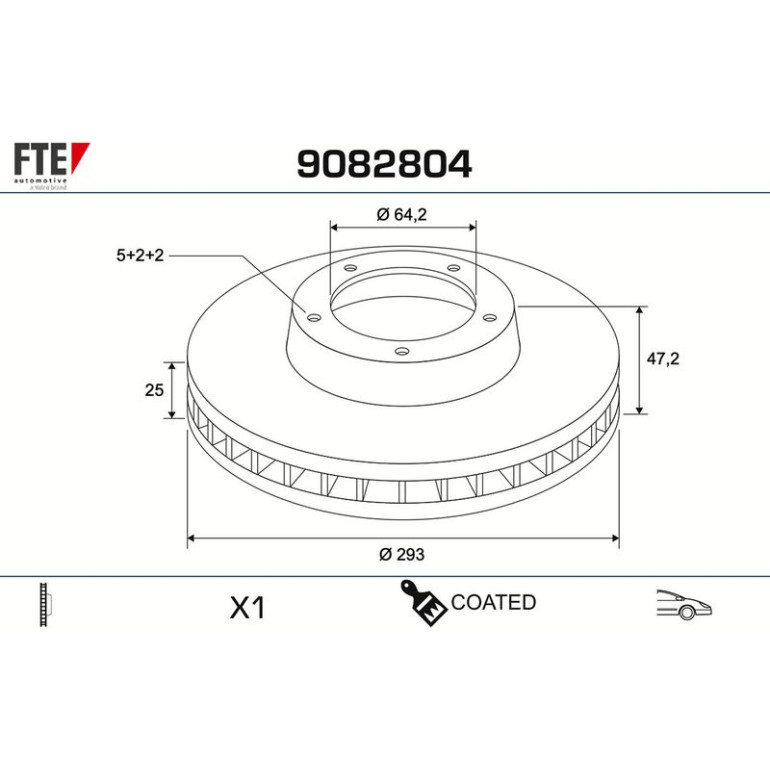 Bremsscheibe 9082804