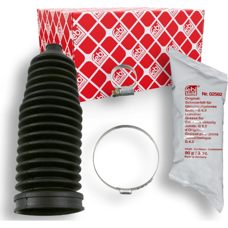 FEBI BILSTEIN 18187 Faltenbalgsatz, Lenkung FEBI BILSTEIN 18187 Faltenbalgsatz, Lenkung