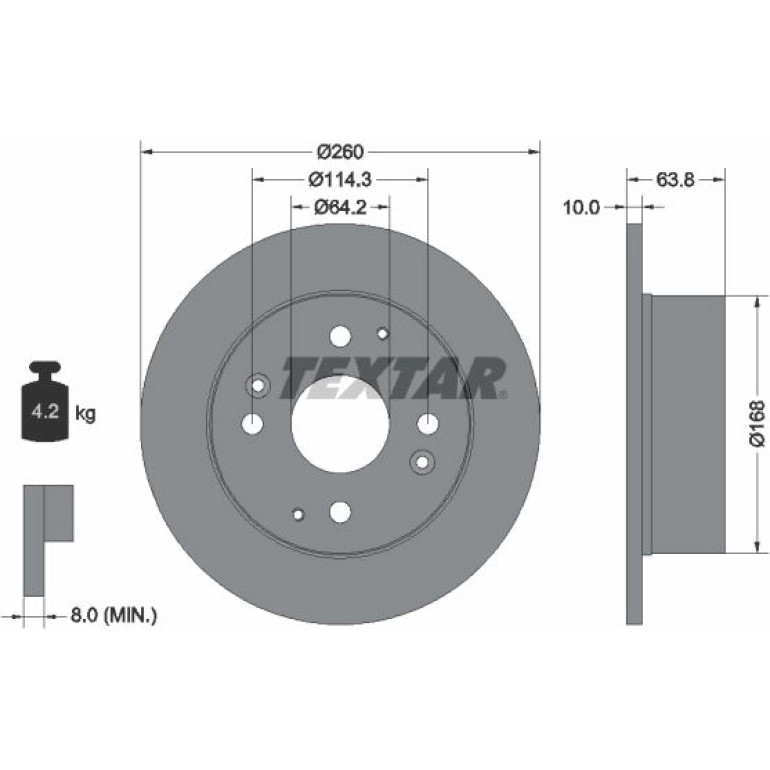 Bremsscheibe 92138600