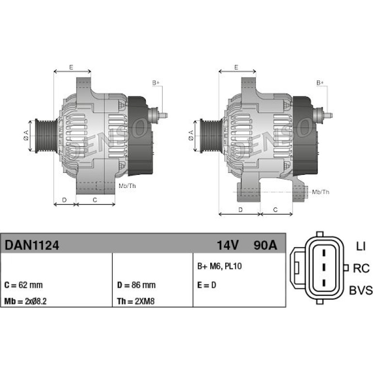 Generator DAN1124 Generator DAN1124