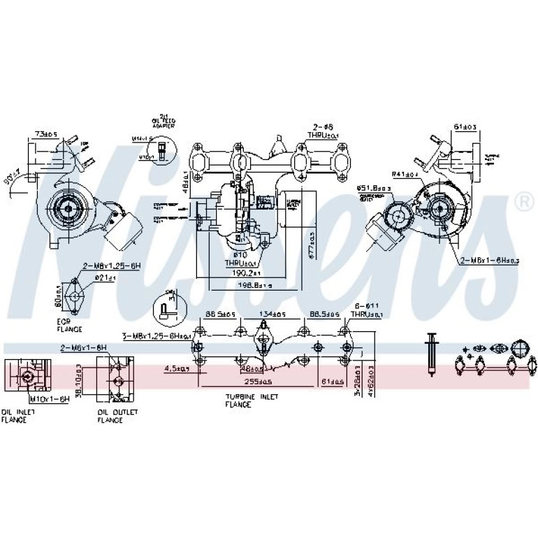 Nissens Turbolader 93172 Nissens Turbolader 93172