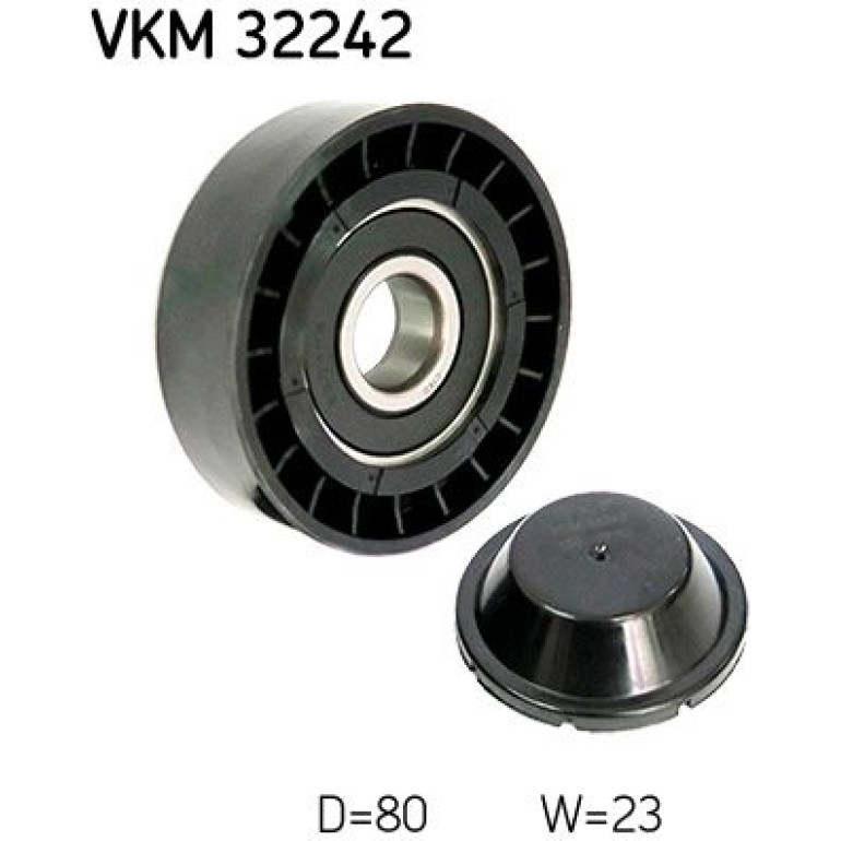 Umlenk-/Führungsrolle, Keilrippenriemen VKM 32242 Umlenk-/Führungsrolle, Keilrippenriemen VKM 32242