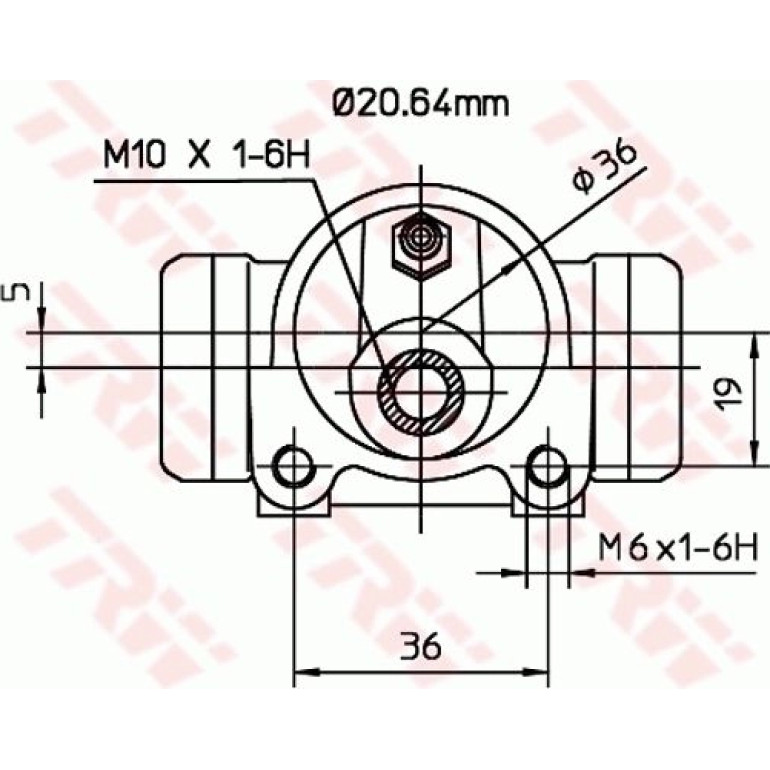 Radbremszylinder BWF254