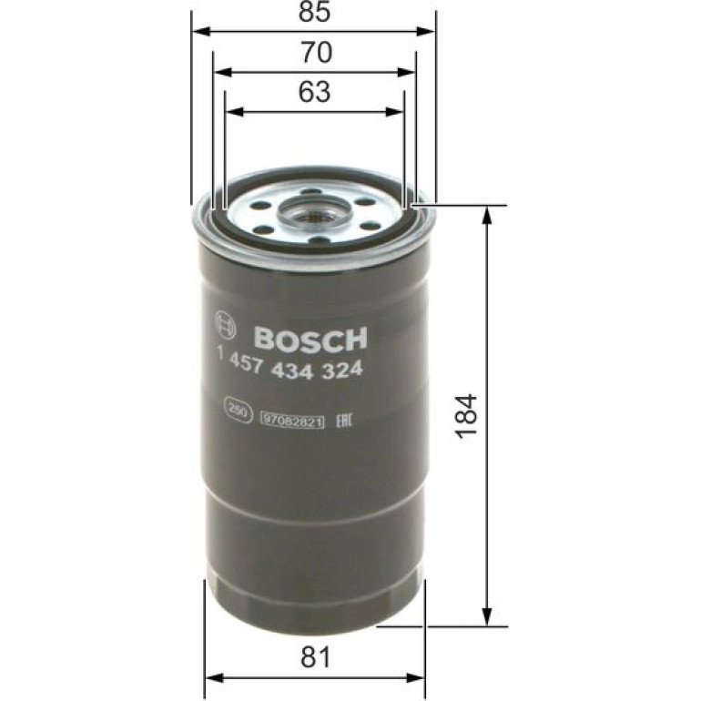 Kraftstofffilter 1 457 434 324