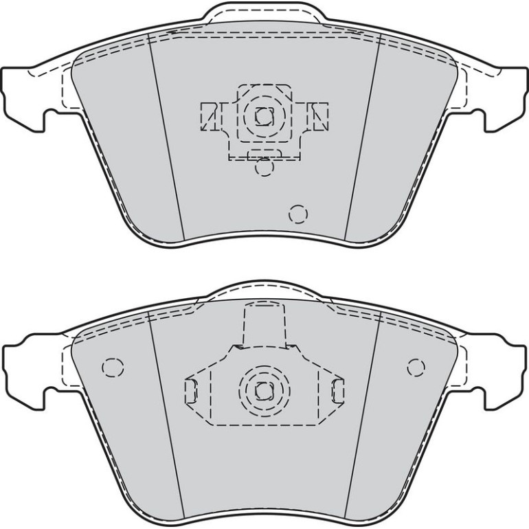 Bremsbelagsatz, Scheibenbremse 302068