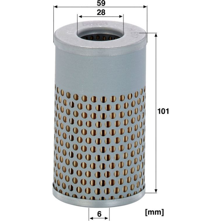 Filter, Arbeitshydraulik H 617 N