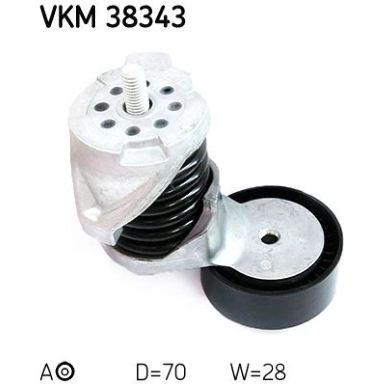 Spannrolle, Keilrippenriemen VKM 38343 Spannrolle, Keilrippenriemen VKM 38343