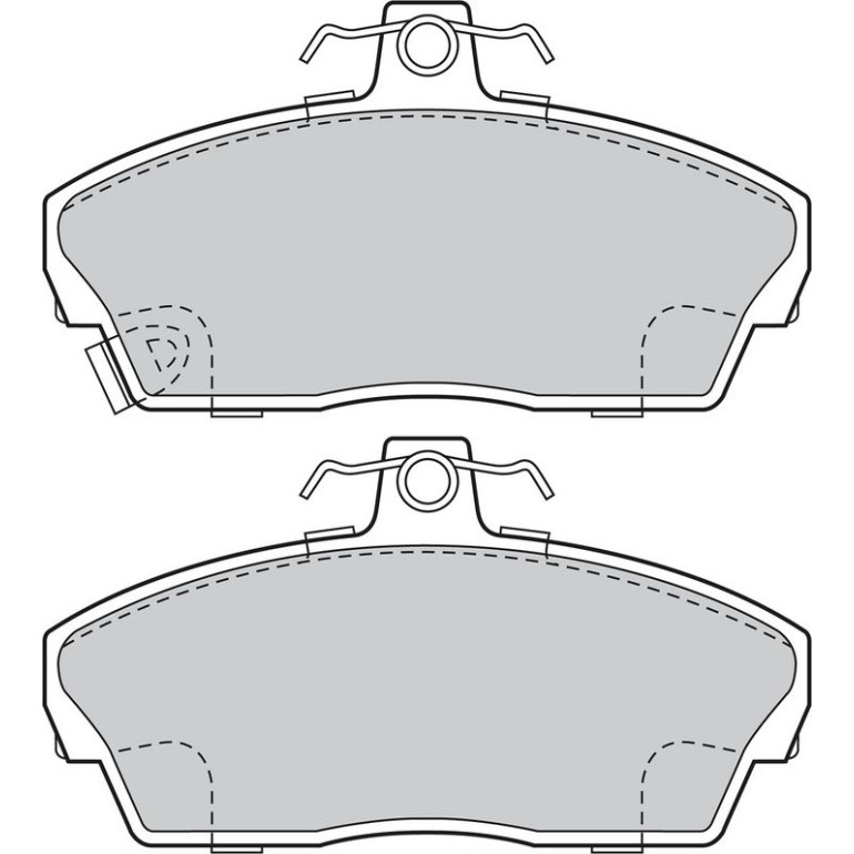 Bremsbelagsatz, Scheibenbremse 598022 Bremsbelagsatz, Scheibenbremse 598022