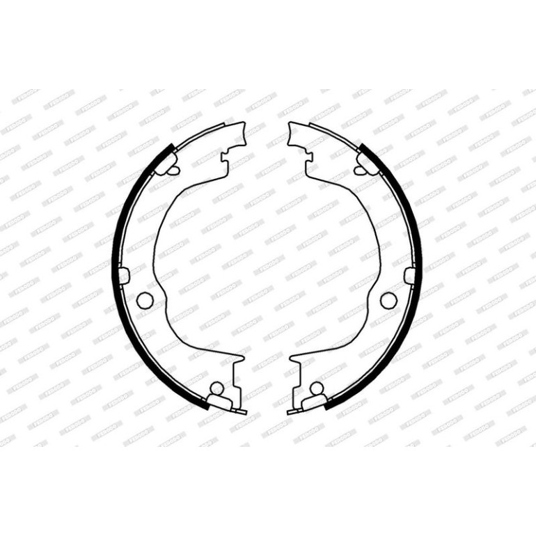 Bremsbackensatz, Feststellbremse FSB4006 Bremsbackensatz, Feststellbremse FSB4006