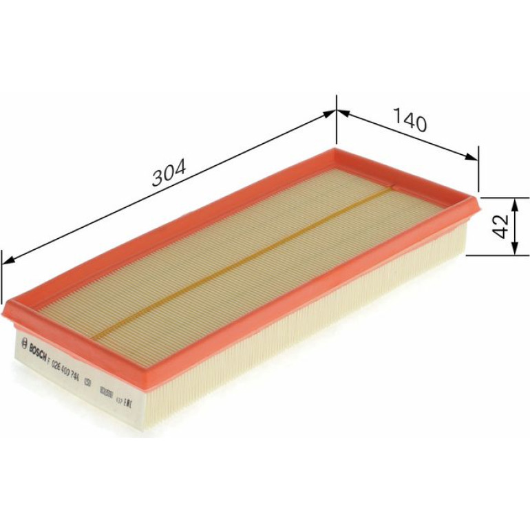 Luftfilter F 026 400 746 Luftfilter F 026 400 746