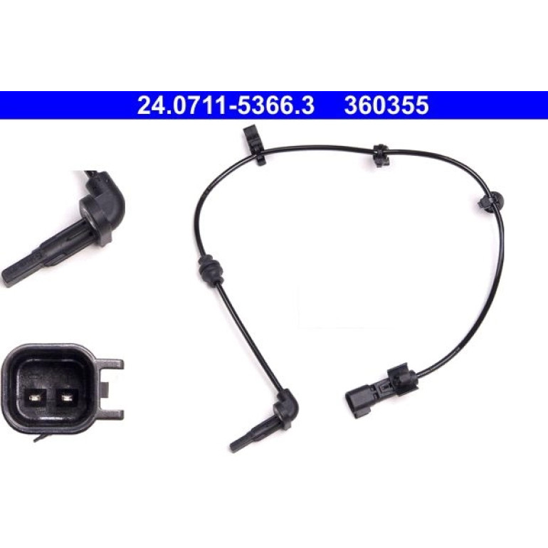 Sensor, Raddrehzahl 24.0711-5366.3 Sensor, Raddrehzahl 24.0711-5366.3