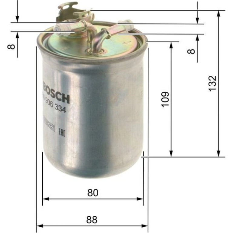 Kraftstofffilter 0 450 906 334 Kraftstofffilter 0 450 906 334