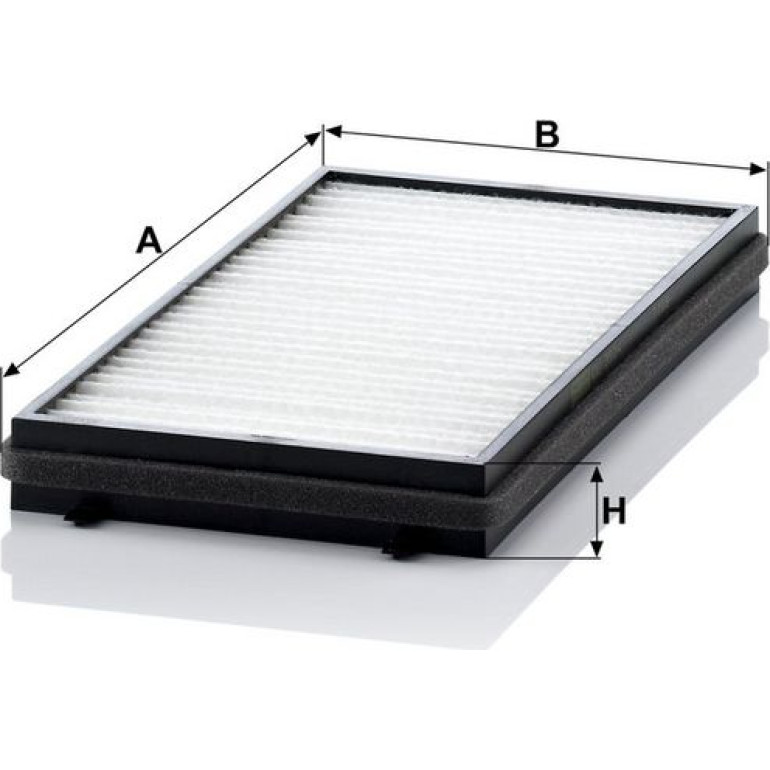 MANN-FILTER CU 3124-2 Innenraumfilter, Partikelfilter MANN-FILTER CU 3124-2 Innenraumfilter, Partikelfilter