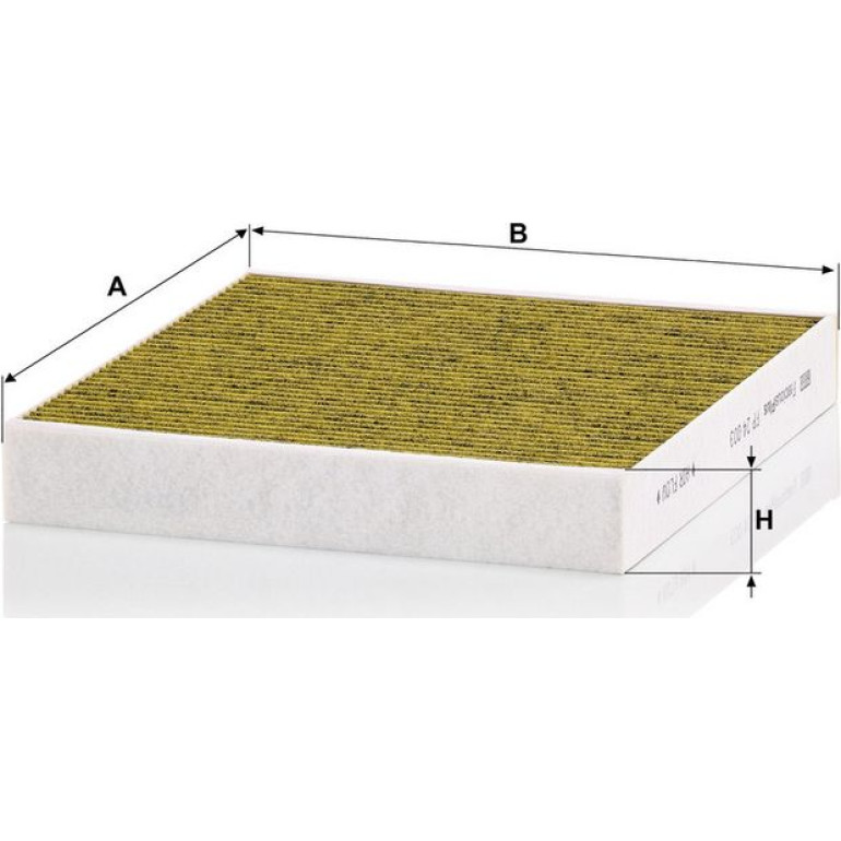 MANN-FILTER FP 24 003 Innenraumfilter FreciousPlus Aktivkohlefilter mit Polyphenol, antibakteriell, Feinstaubfilter (PM 2.5) MANN-FILTER FP 24 003 Innenraumfilter FreciousPlus Aktivkohlefilter mit Polyphenol, antibakteriell, Feinstaubfilter (PM 2.5)