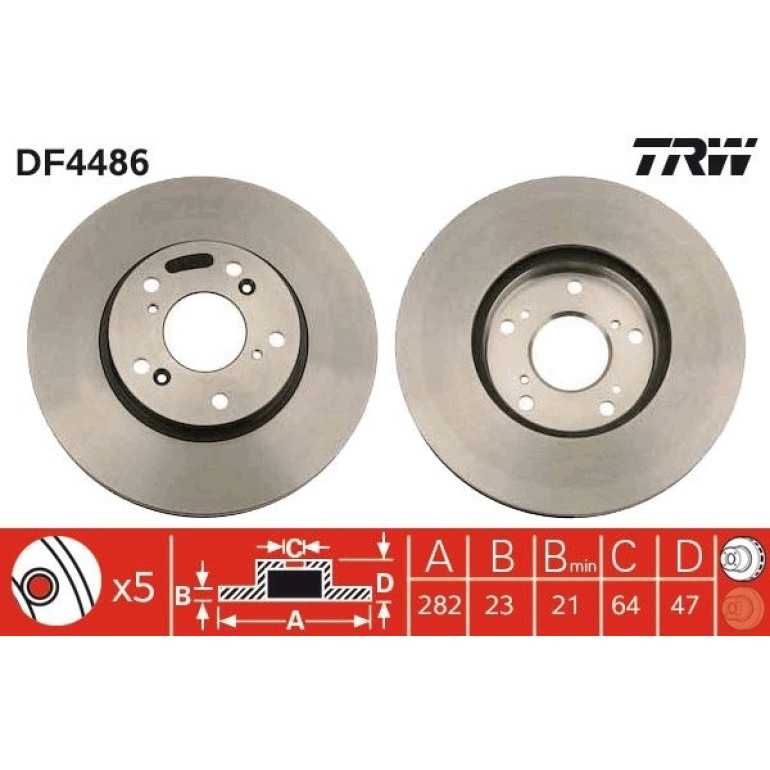 Bremsscheibe DF4486