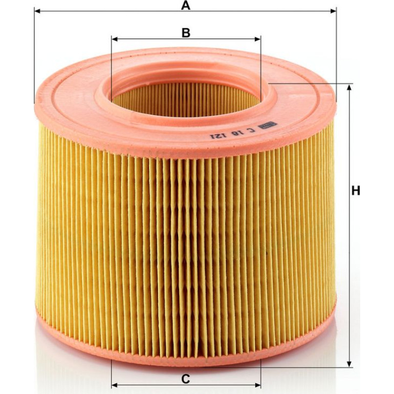 MANN-FILTER C 18 121 Filter, Innenraumluft MANN-FILTER C 18 121 Filter, Innenraumluft