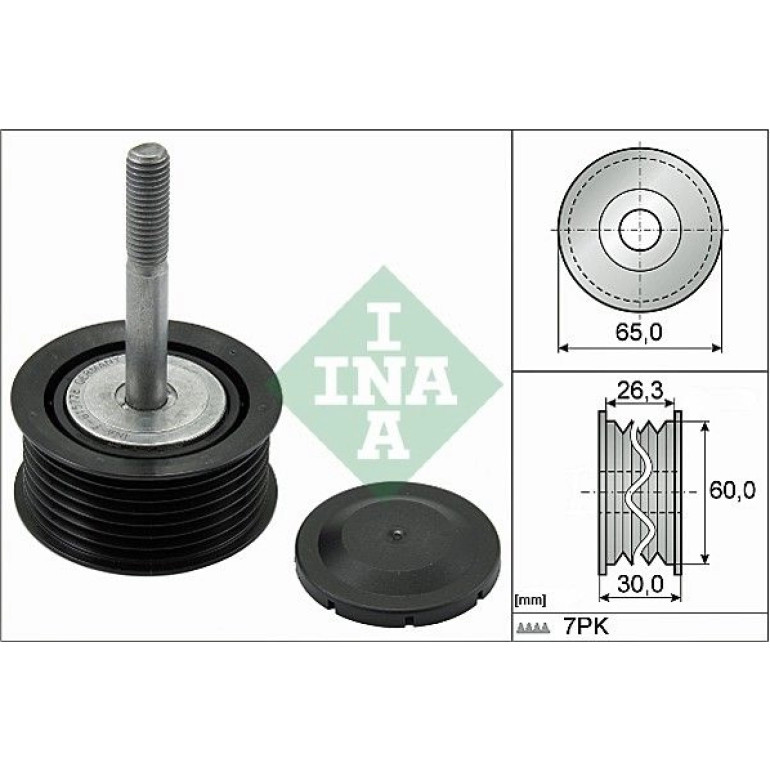 Umlenk-/Führungsrolle, Keilrippenriemen 532 0793 10