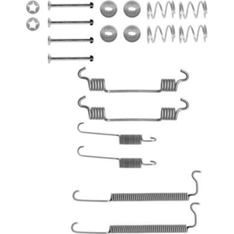 Zubehörsatz, Bremsbacken 8DZ 355 200-811 Zubehörsatz, Bremsbacken 8DZ 355 200-811