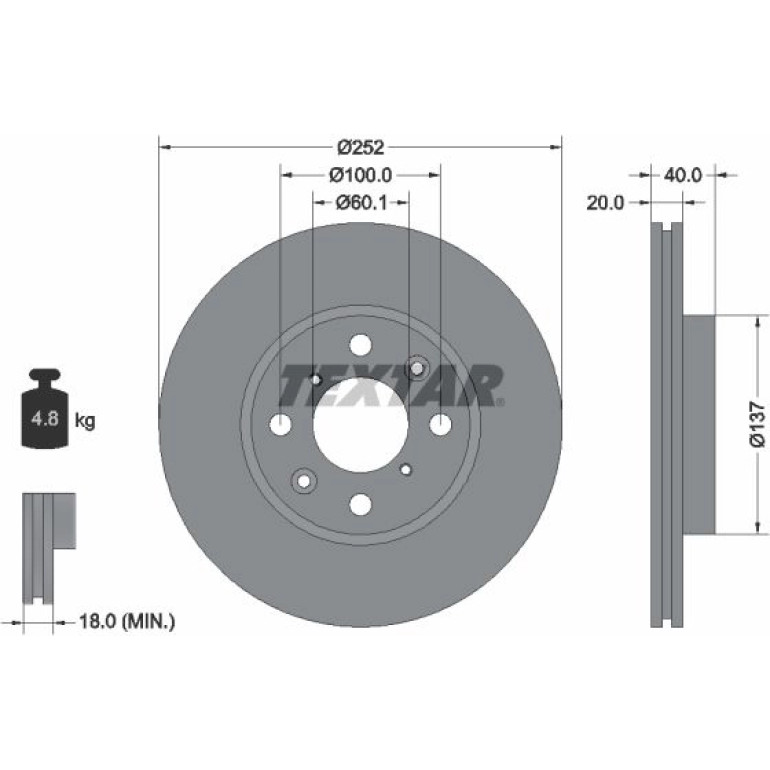 Bremsscheibe 92148903 Bremsscheibe 92148903