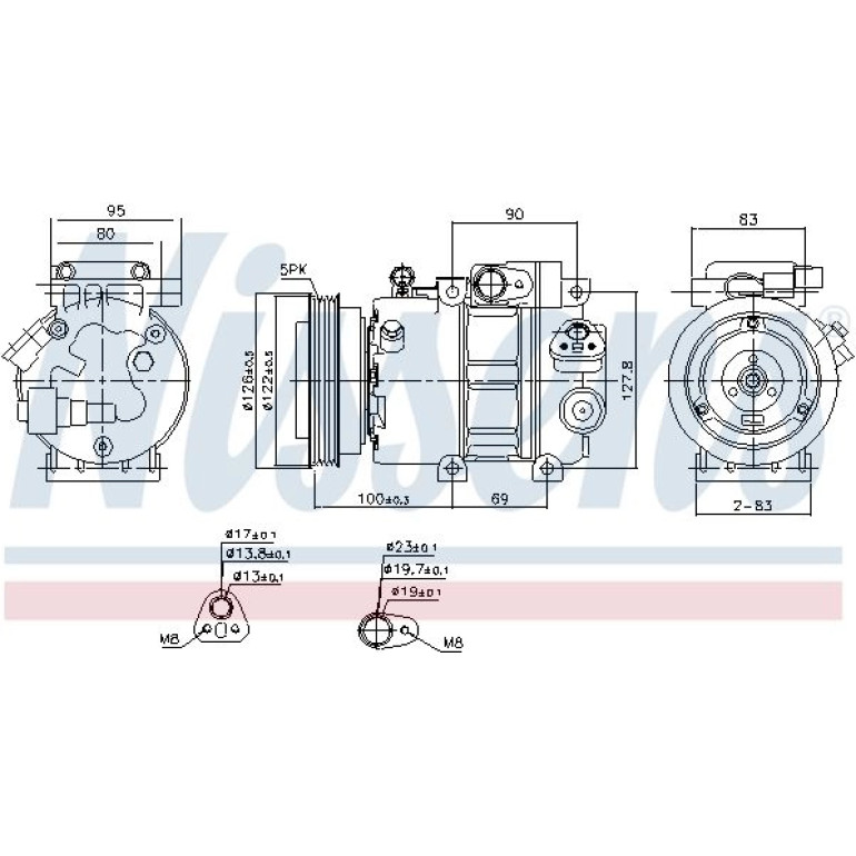 Kompressor, Klimaanlage 89292 Kompressor, Klimaanlage 89292