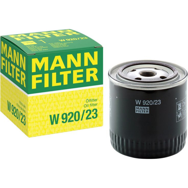 MANN-FILTER W 920/23 Ölfilter 3/4-16 UNF, Anschraubfilter MANN-FILTER W 920/23 Ölfilter 3/4-16 UNF, Anschraubfilter