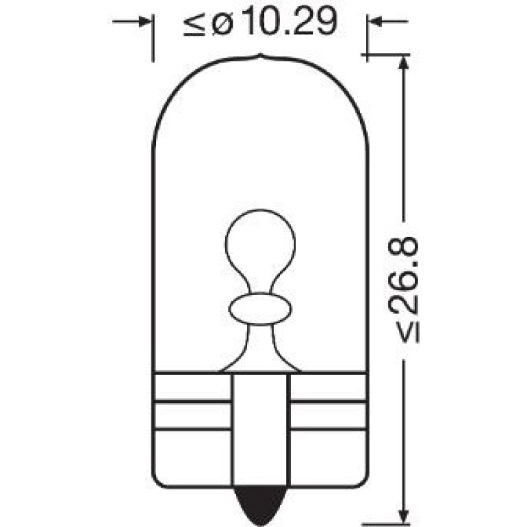 Glühlampe, Blinkleuchte 2827