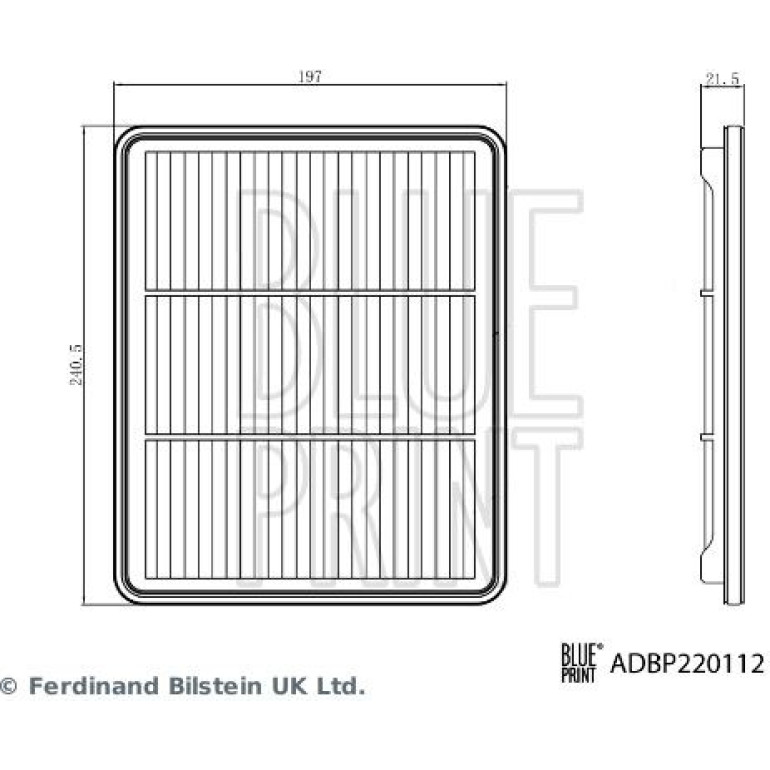 Luftfilter ADBP220112 Luftfilter ADBP220112
