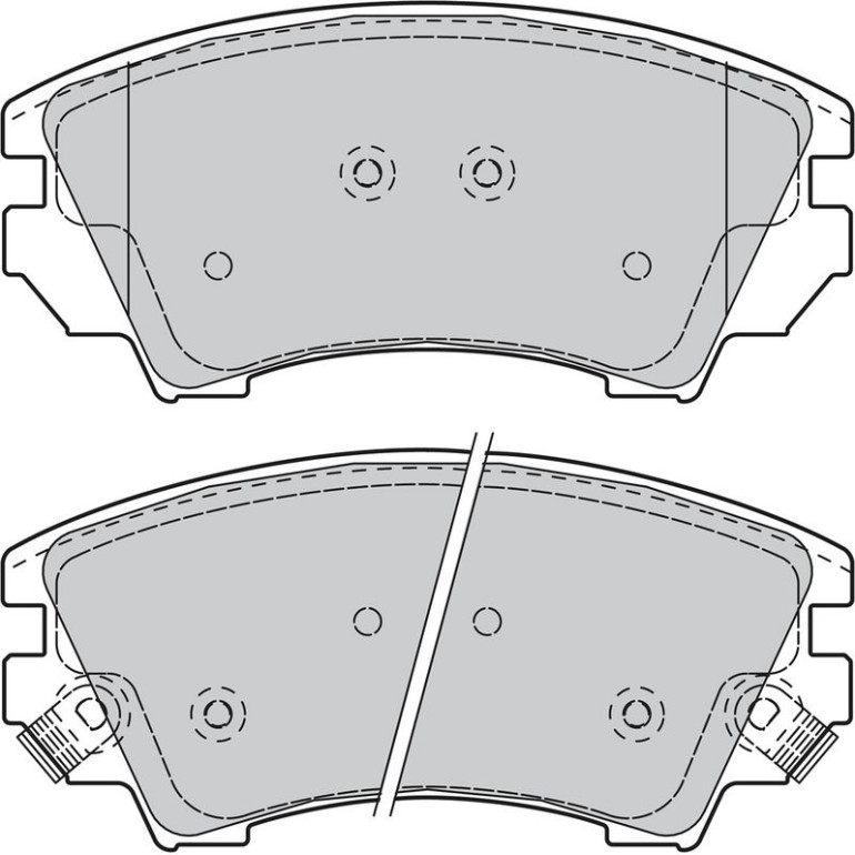Bremsbelagsatz, Scheibenbremse 601046 Bremsbelagsatz, Scheibenbremse 601046