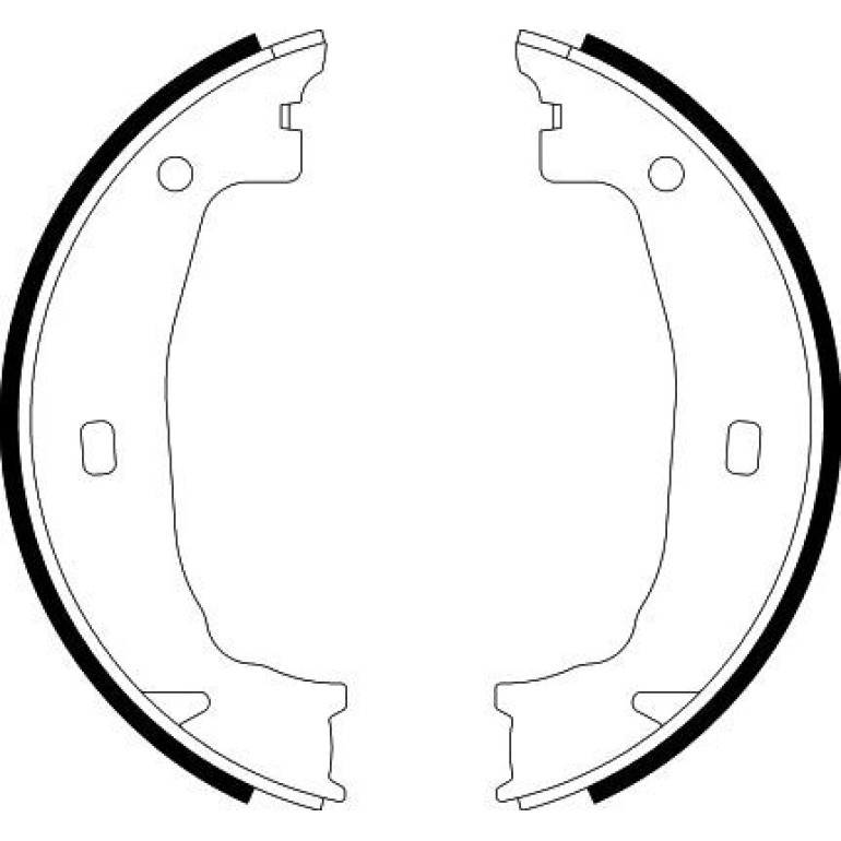 Bremsbackensatz, Feststellbremse 8DA 355 050-391